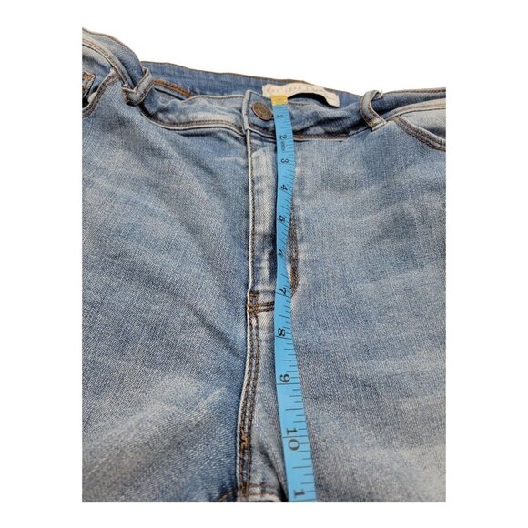 Est. 1946 Denim Women' Hi-Rise Straight Leg Light Wash Jeans Size 14 Stretch - Picture 6 of 9